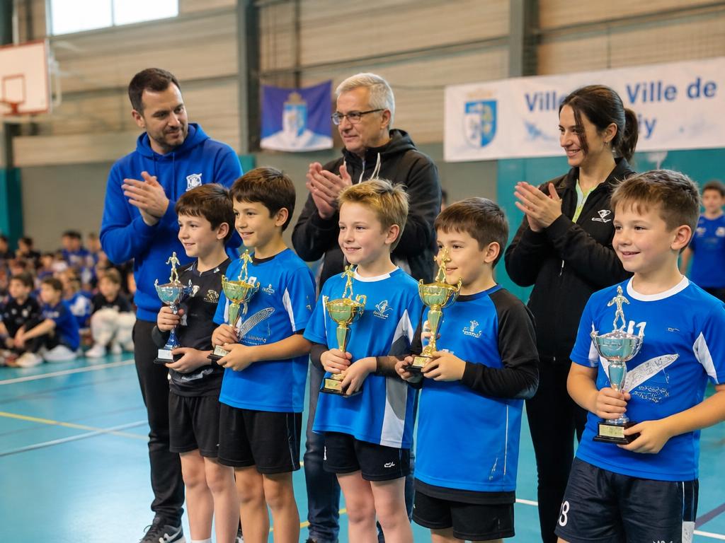 Remise de financements à des associations sportives